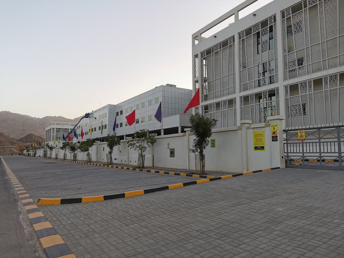 Indian School Bousher - School Building