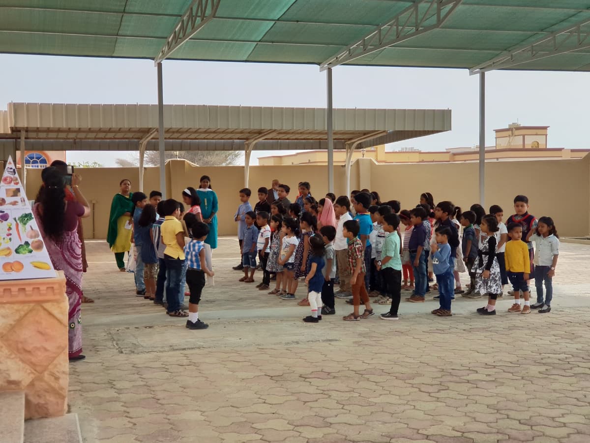 Indian School Saham, Hafeet - School Building